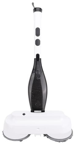 Greensen 2 I 1 Electric Scrubber Mop med Justerbart Handtag och Huvudhandhållen Golvrengöringsmaskin för lövträ och Kakelgolv 800 Ml Vattentankkapacitet