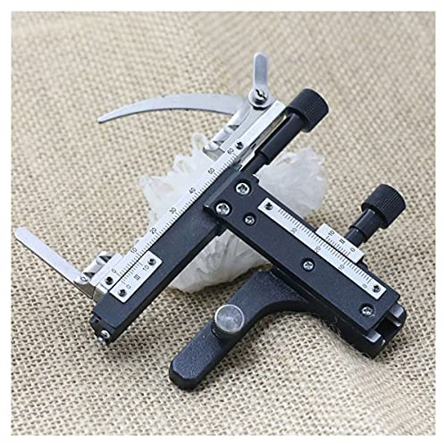 Kit de accesorios para microscopios Microscopio graduado Etapa mecánica X-y Etapa móvil con escala Microscopio mecánico Retículos Portaobjetos de microscopio(Handle)