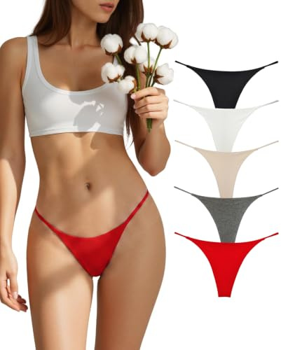 Avondii Underwear dam string tanga bomull string string