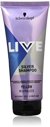 Schwarzkopf Live Silver Neutralise Shampoo Color Yellow 200 ml