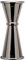 Piazza - Medidor de cóctel de acero inoxidable, dosificador profesional para equipo de bar, Jigger Japan Style Barman | Capacidad 30/45 ml