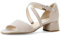 Gabor Damen Riemchensandalen, Frauen Sandalen,Best Fitting,Sommerschuhe,Freizeitschuhe,offene Schuhe,Strandschuhe,Absatz,Visone,40 EU / 6.5 UK