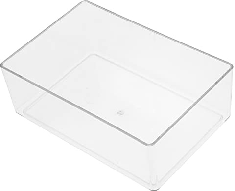 DRESSOOS Small Hamster Sand Bath Box Transparent Household Bathtub Accessory for Hamsters Chinchillas and Small Pets Durable Wear-resistant Design for Daily Use