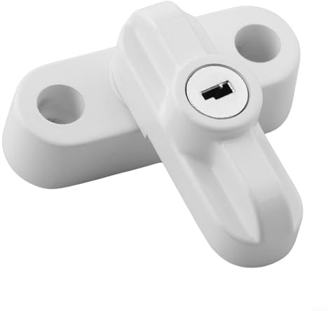 CashMuch 1 juego de cerraduras de seguridad de PVC para puerta con llave para mejorar el hogar, cerradura de repuesto