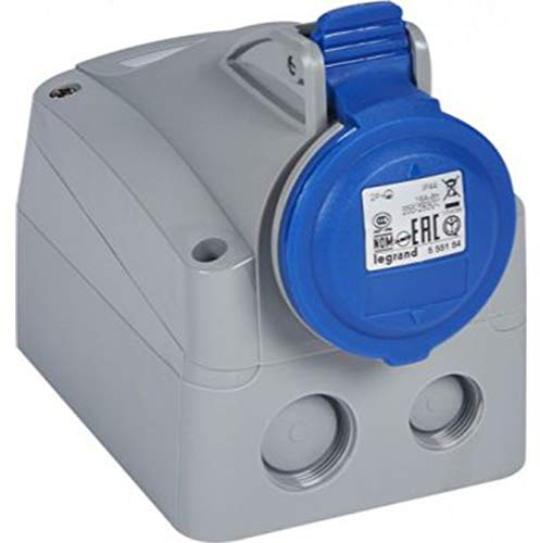 P17 B.SUP 32A 2P+T 250V IP44