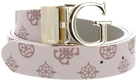 GUESS Masie Wendegürtel kürzbar, Rose/Beige 105cm