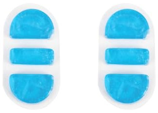 CLISPEED 2St Nasenstegpad aus Gel Eispads wärmer heiße und kalte Kompresse Eisbeutel Nasenklammer Gel TPU