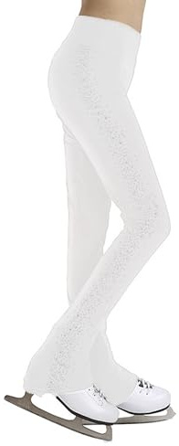 Miaeowve Pantalon de Patinage Artistique Enfant Fille Pantalon de Danse Ballet Collant Legging Sport Gymnastique Yoga Fitness Gym Running Entraînement Dancewear 6-16 Ans