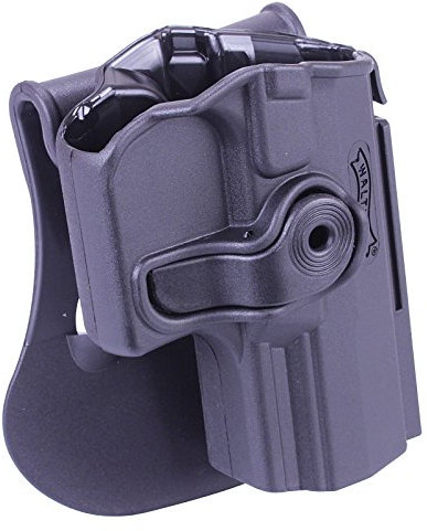 Walther Paddle Holster, Pistolenholster für PPQ M2 Schreckschusswaffen, Airsoft und Airguns, Waffenzubehör