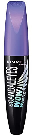 Rimmel Scandaleyes Wow Wings Mascara, Extreme Black, 12ml