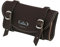 Selle Montegrappa Cucuba® Satteltasche Leder Fahrradtasche Unisex 100% Made In Italy 0016 (Farbe: Dunkelbraun)