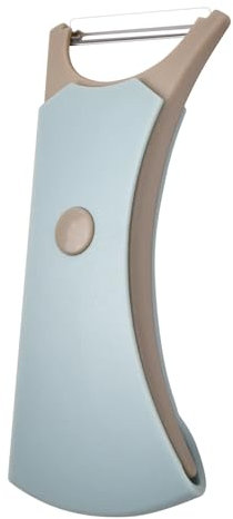 Wisebom Pelapatate Professionale, Peeler Verdura, Pelaverdure Universale, Doppio Taglio Pela per Frutta e Verdure, Sbucciatore Manuale Lame Affilate in Acciaio Inossidabile (Blu)