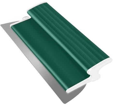 xinfedi Hochwertiger Flächenspachtel aus Edelstahl, 25 CM Spachtel Werkzeug mit Ergonomischem Z-Griff und austauschbarem Edelstahlblatt 0,38mm für Trockenbau, Tapete und mehr(Breite: 250mm)