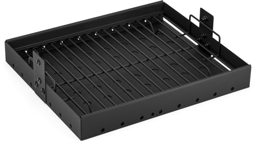 Onlyfire Vassoio per carbone estensibile da 15-28 pollici per PS9900 47183T-21, cestino nero per carbone con rivestimento ad alta temperatura per parti di ricambio HC4518L PS9500