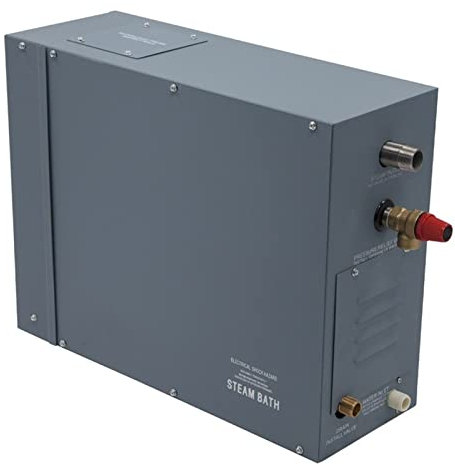 Kit generador de ducha de vapor, Sistema de ducha de generador de vapor autodenominado comercial 1 2kw Vapor generador del generador de baño de vapor de vapor de sauna for uso en el hogar para uso dom