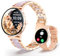 LES FLEURS Smart Watches for Women with 2 Bands, 1.54 Womens Smartwatch Answer/Make Calls for iOS Android, IP68 Fitness Trackers with Sleep Heart Rate SpO2 Blood Pressure Monitor Female Cycle