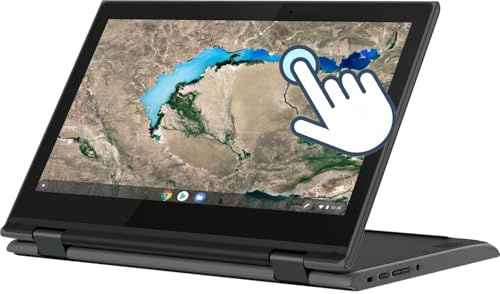 Lenovo Ordenador portátil Chromebook 300e 2 en 1 con pantalla táctil, 11,6 pulgadas (1366 x 768), AMD A4-9120C, 4 GB de RAM, SSD de 32 GB, teclado japonés, Chrome OS (reacondicionado)