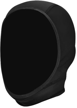 Cozonp Ski Mask Under Helmet Balaclava HT01 Head Cover UV Protection Running Windproof Face Mask Cap for Summer and Winter Outdoor Sports Thin Without Fleece Black