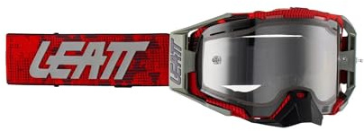Leatt Goggle Velocity 6.5 Enduro JW22 Red Clear 83 Percent