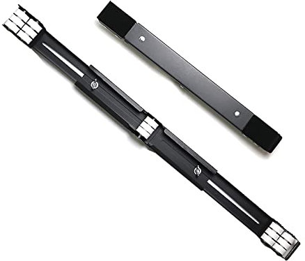 XLHWJCP Base de Réfrigérateur, Support pour Lave, Socle de Machine à Laver, Réglable Longueur 48-95cm, Charge 600 kg, avec 30 roulettes, pour Vaisselle Frigo Sèche-Linge Meubles Lourds (Black)