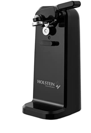 Holstein Housewares Electric Can Opener, Black