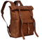 DHK Lederrucksack Laptoprucksack Herren Damen Vintage Braun