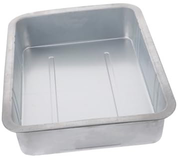 CHILDWEET Ölablasswanne Aus Stahl Für Auto Öl Tropfschale Praktisch Werkzeug Mit Großem Fassungsvermögen Für Öl Ablassen