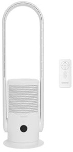 Ventilador Purificador de Aire OCEANIC con filtro - Sin aspas - Oscilaci�n - 35W - Al.80 cm - Temporizador 8h - Mando a distancia