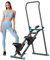 MERACH 2025 Neues Stair Stepper für Home Gym Übung,Vertical Climber Maschine für Ganzkörper-Workout, Compact Folding Cardio Übung Climber mit erweiterten Schrittweite, verstellbare Lenker & Pedale