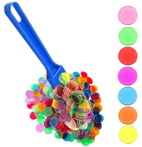 HAMKU 1 barra magnética Azul & 100 discos magnéticos Juego de imanes, Juego magnetico, Juego Imanes Cuerda, Portátil Magnetic Chess Game, Multifuncional Imanes, para Reuniones Familiares