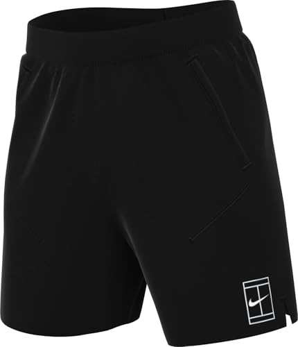 Nike Court Advantage Dri-FIT FZ9322 - Pantalones Cortos de Tenis para Hombre (20,5 cm)