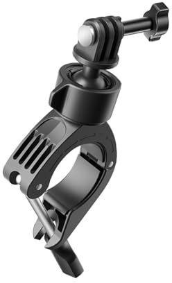 Aluminum Handlebar Attachment Clamp For Sport Cameras With 360 Degree Adjustment Capability Bike Camera Mount