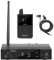 Levusu UHF - Sistema di monitoraggio in-ear wireless con auricolare, 45,7 m, montaggio su rack, trasmettitore stereo IEM professionale e cintura per studio, chitarra, prove di banda, performance dal