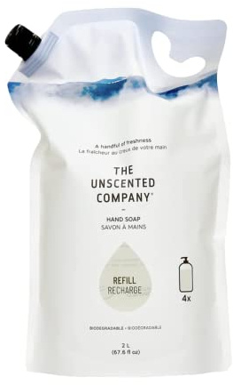 The Unscented Company Unscented Hand Soap Refill, 67.6 FZ