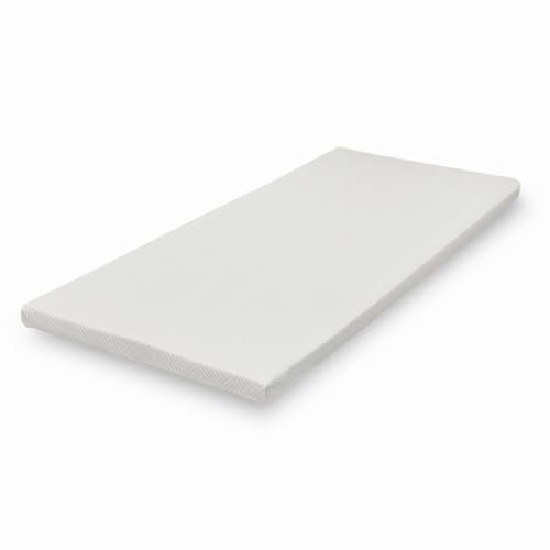 Topper Viscoelástico COMBOCOOL™ 135 x 190 cm – Sobrecolchón único con Enfriamiento Activo – Funda Fresh Lavable y Elásticos Reforzados – 5 cm de Grosor – Certificación Oeko-Tex