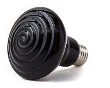 ReptiZoo keramisk värmestrålare (infraröd svart) 150 watt (DL290150B)