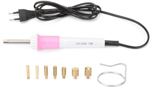 Cikonielf Hotfix Applikator Hotfix Rhinestone Applicator Tool Varmlim Iron-On Applikator för brudklänning Kläder Skor Telefonfodral Etc
