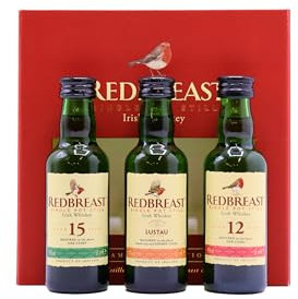 Redbreast - Family Collection Irish Single Malt - Whiskey 5cl x 3 46% ABV (Miniature Gift Pack)