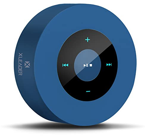Xleader [Smart Touch Bluetooth Lautsprecher SoundAngel A8 (3rd Gen) Wireless Mini Lautsprecher mit Tragbarer Wasserfest Fall Mikrofon TF AUX 15h Musik für iPhone Tablet Strand Camping Geschenke