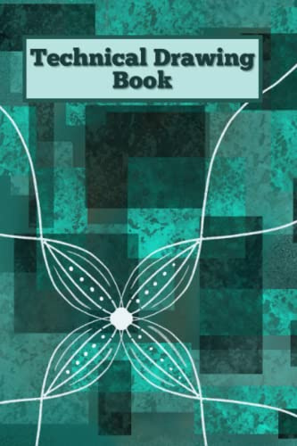 Technical Drawing Book: 120 pages of plain graph paper for drafts and designs