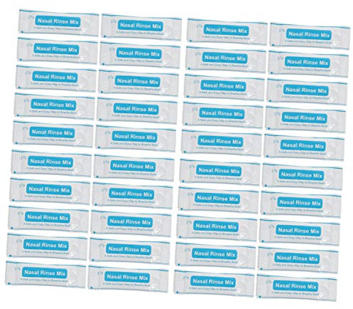 FRCOLOR 80pezzi Bustine Nasale Fisiologico Per Cavità Nasale Facile Adulti e Comfort e Quotidiana