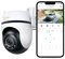 Tapo C530WS - Cámara Seguridad Exterior 360° 3K 5MP, Visión Nocturna Color, Resistencia IP66, Alarma Sonora/Luz, Detección AI, Almacenamiento Nube/SD 512GB, Audio Bidireccional