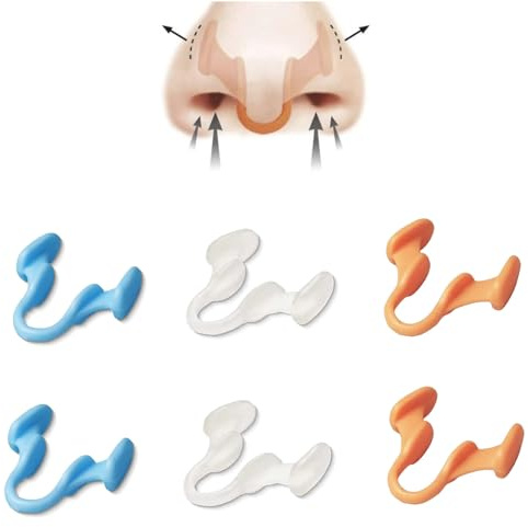 Nasal Dilator for Better Sleep Natural, Comfortable, Anti Snoring Device, Snoring Solution for Maximum Airflow and Easier Breathing 6 Pieces,Nasal dilators for Breathing