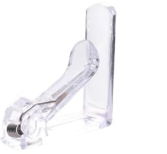 Dukklämmor, Dukklämmor Plast Transparenta 6x5,8 cm Förpackning med 4/6 st(4pcs)