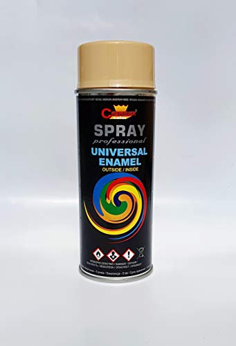 Sprühlack RAL Sprühfarbe Lackspray Spraydose 400ml - RAL 1001-1 Stück