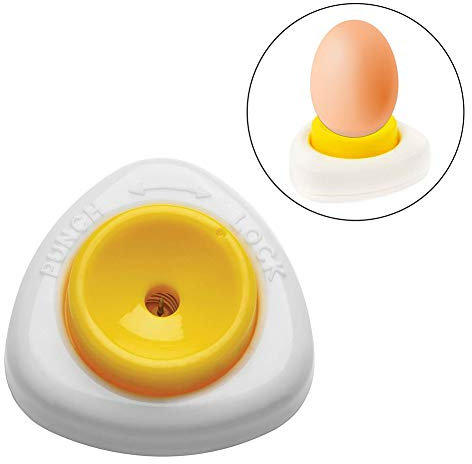 Eierstecher Eipicker, Eierstecher Eierpiekser, Mit Schloss Halbautomatische Küche Dining Bar Kochen Werkzeuge, Chick Egg Hole Puncher, Aus ABS Edelstahl Mit Kunststoff, Ca. 5.5 Cm 1pcs