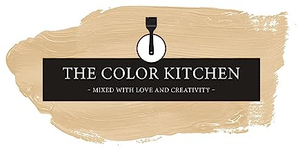 Livingwalls THE COLOR KITCHEN helle Wandfarbe - Malerfarbe für Wohnzimmer und Schlafzimmer - matte Innenfarbe in Beige - 5l Deckfarbe in TCK6003
