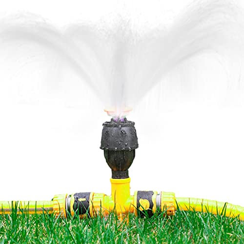 Arroseur d'eau de pelouse – Système d'arrosage de pelouse | Système d'arrosage réglable à 3 vitesses, pulvérisateur d'irrigation à 360 degrés, arroseur à impulsion pour jardin