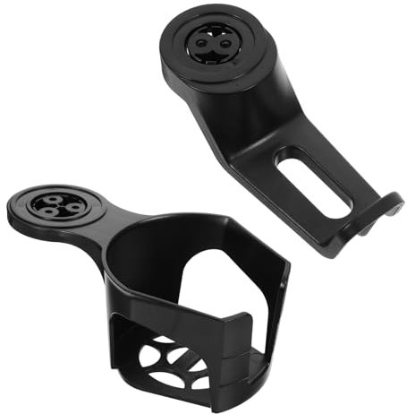 Hemobllo Support Casque Et Porte-Gobelet De Bureau Rotatif 360° en Abs Accessoires De Bureau pour Télétravail Et Organisation D'Espace De Travail Lot De 2 Pièces