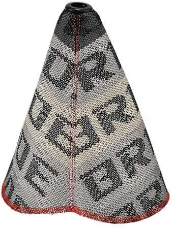 Blueshyhall Auto Schaltsack mit Muster, Universalle Schaltknauf Sack aus Segeltuch, Schalthebel Bezug Abdeckung Staubschutzhülle Sport-Stil, Auto Schaltknauf Überzug Tuning Zubehör (Grau Verlauf)